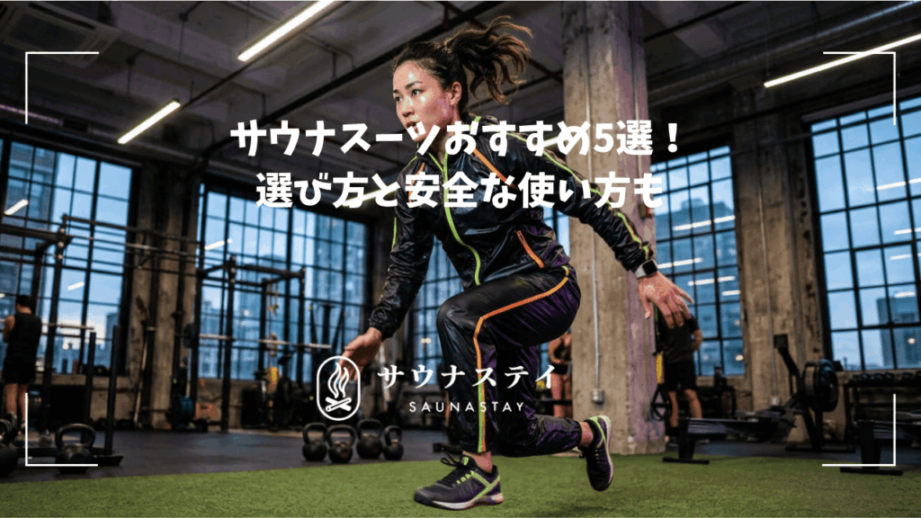 サウナスーツおすすめ！選び方と安全な使い方も