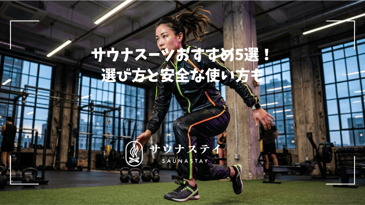 サウナスーツおすすめ!選び方と安全な使い方も